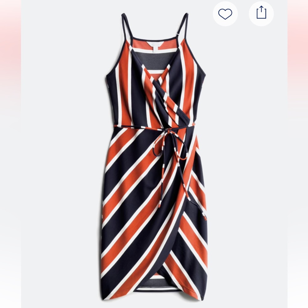 Annora faux wrap dress.  M